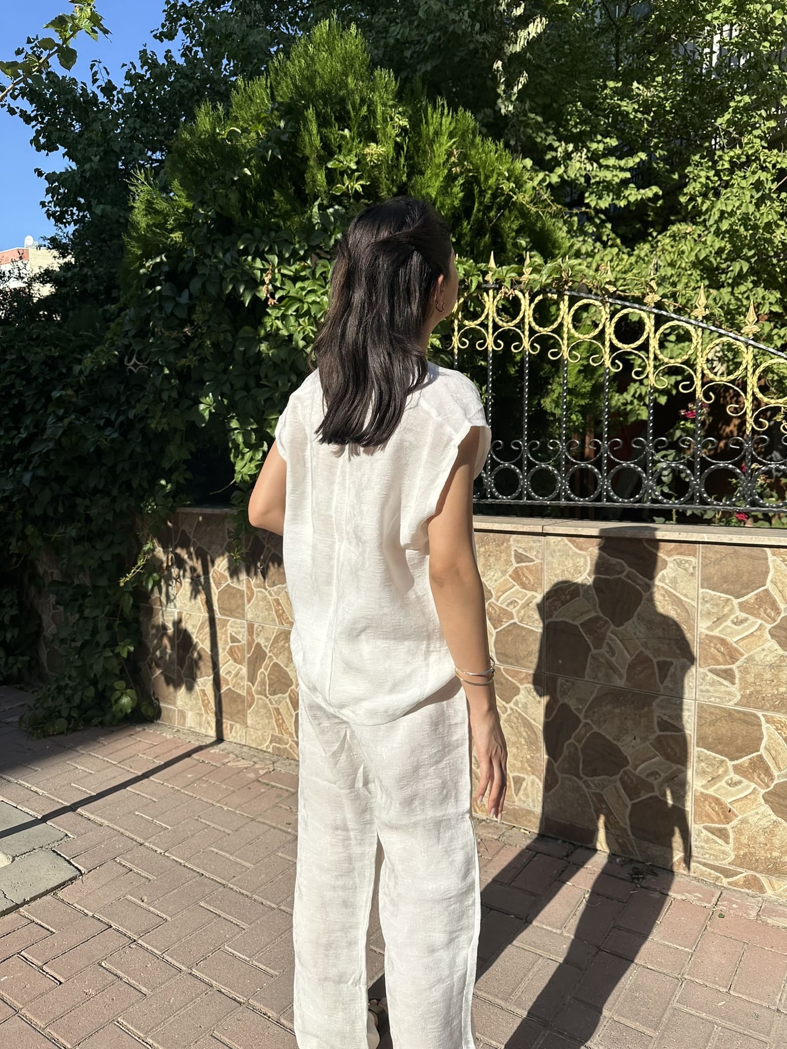 Premium Kalite Beyaz Alt Üst Takım