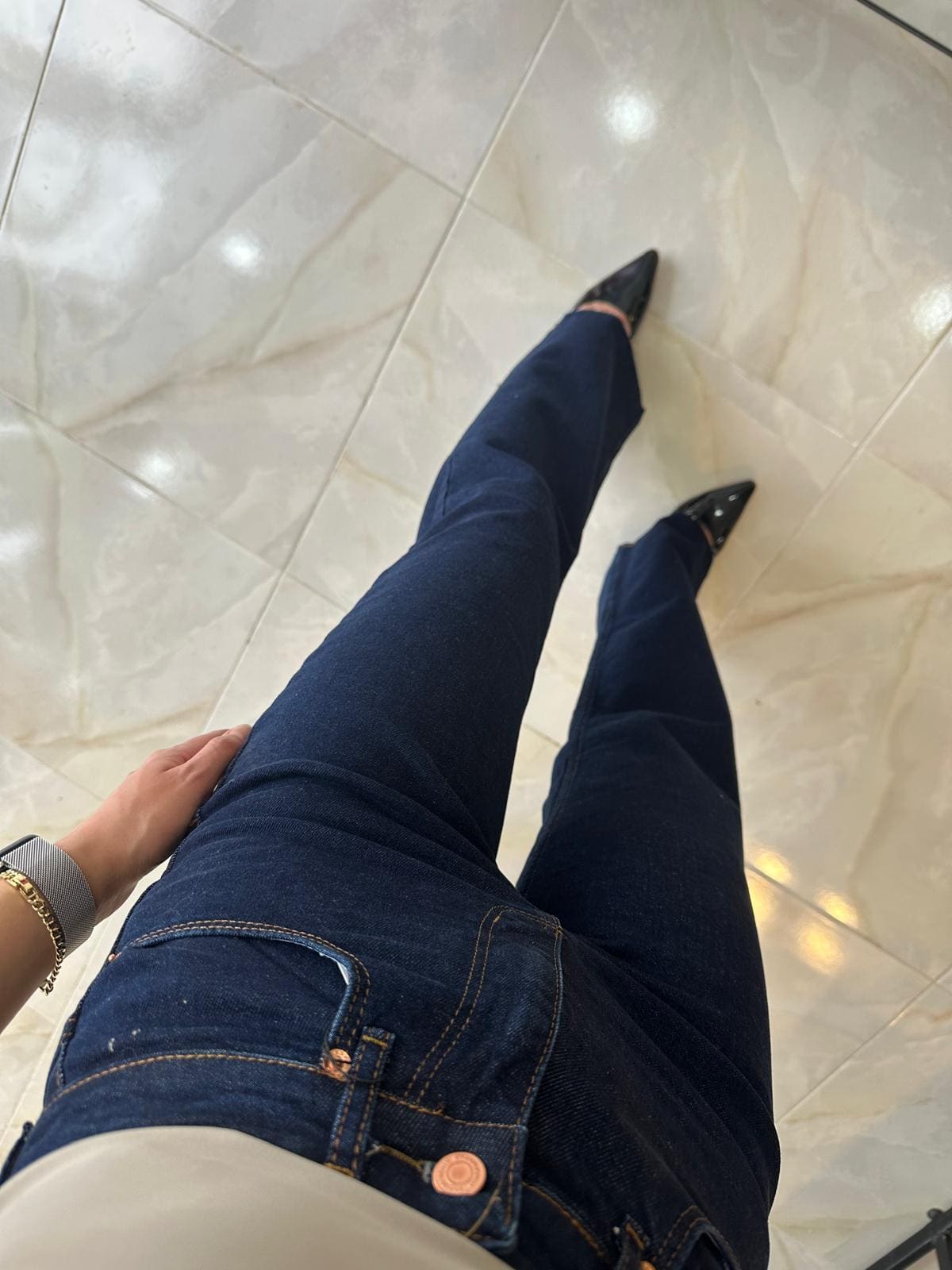 ZR Lacivert Straight Fit Jean